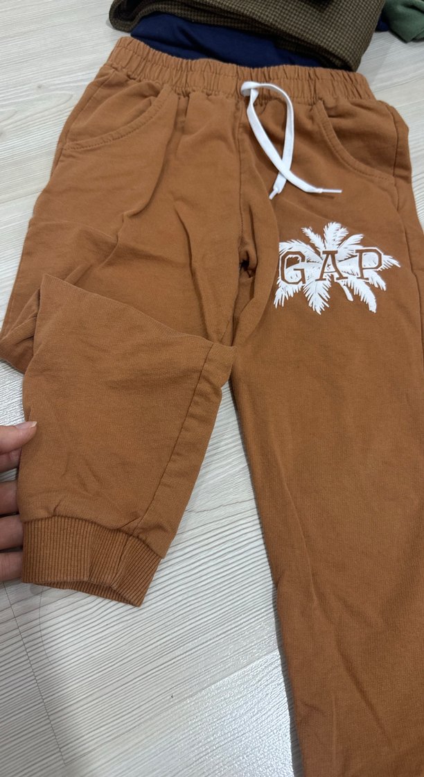 Erkek Çocuk Kahverengi Rahat Kesim Pantolon - Görsel 4