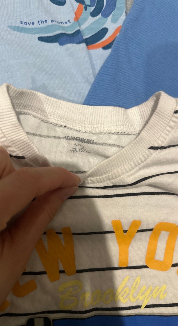 4 adet Erkek Çocuk Çok Renkli Baskılı Tişört - Görsel 2