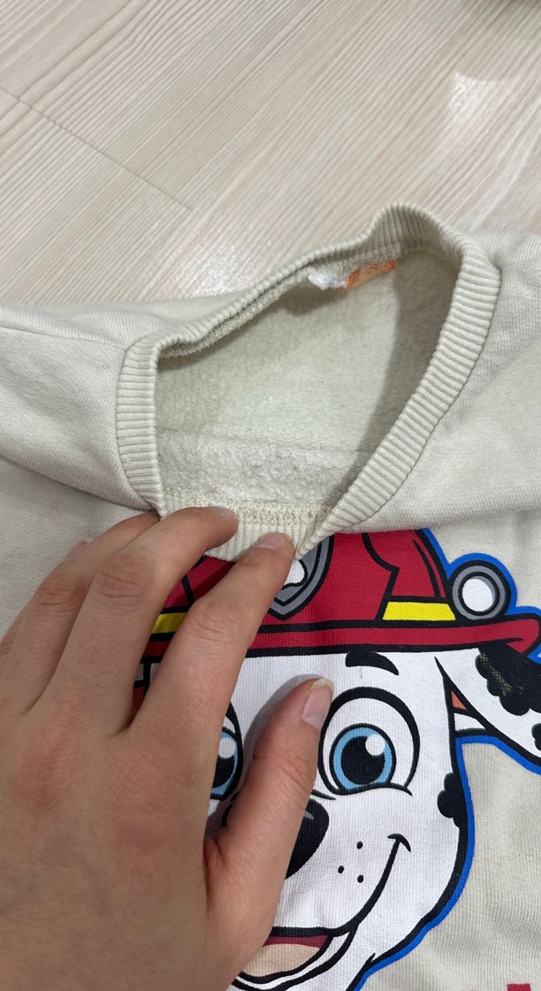 Gri Baskılı Erkek Çocuk Kısa Kollu Sweatshirt - Görsel 3