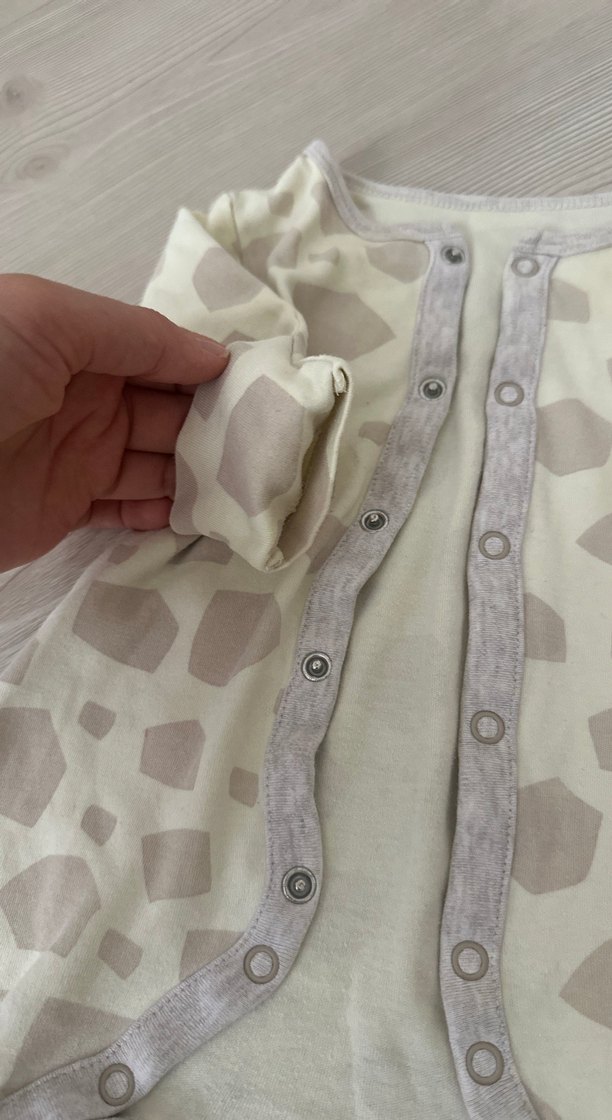 Düğmeli Gri Erkek Bebek Tulum - Görsel 4