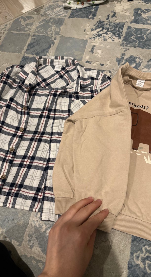 Erkek Çocuk Kahverengi Baskılı Sweatshirt - Görsel 5