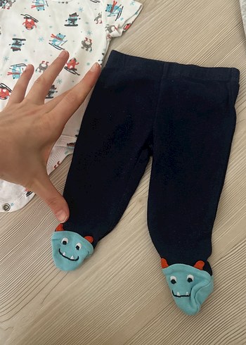 Bebek Erkek Baskılı Kısa Kollu Takım - Görsel 5