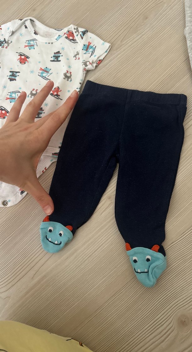 Bebek Erkek Baskılı Kısa Kollu Takım - Görsel 5