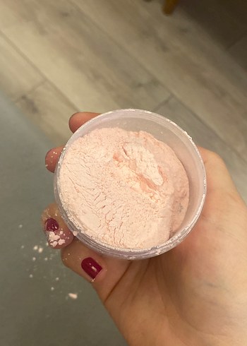 BCAUTY GIRL Pembe Işıltılı Sabitleyici Pudra - Görsel 3