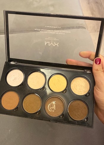 NYX Krem ve Pudra Kontür Paleti - Görsel 2
