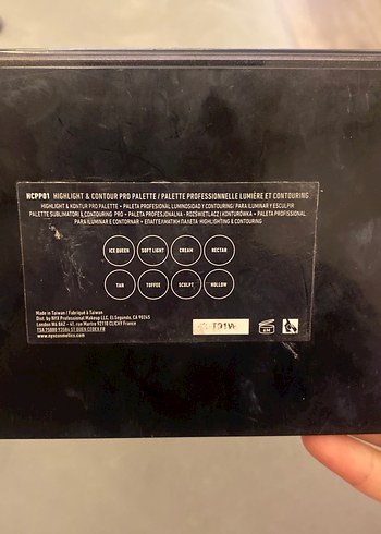 NYX Krem ve Pudra Kontür Paleti - Görsel 4
