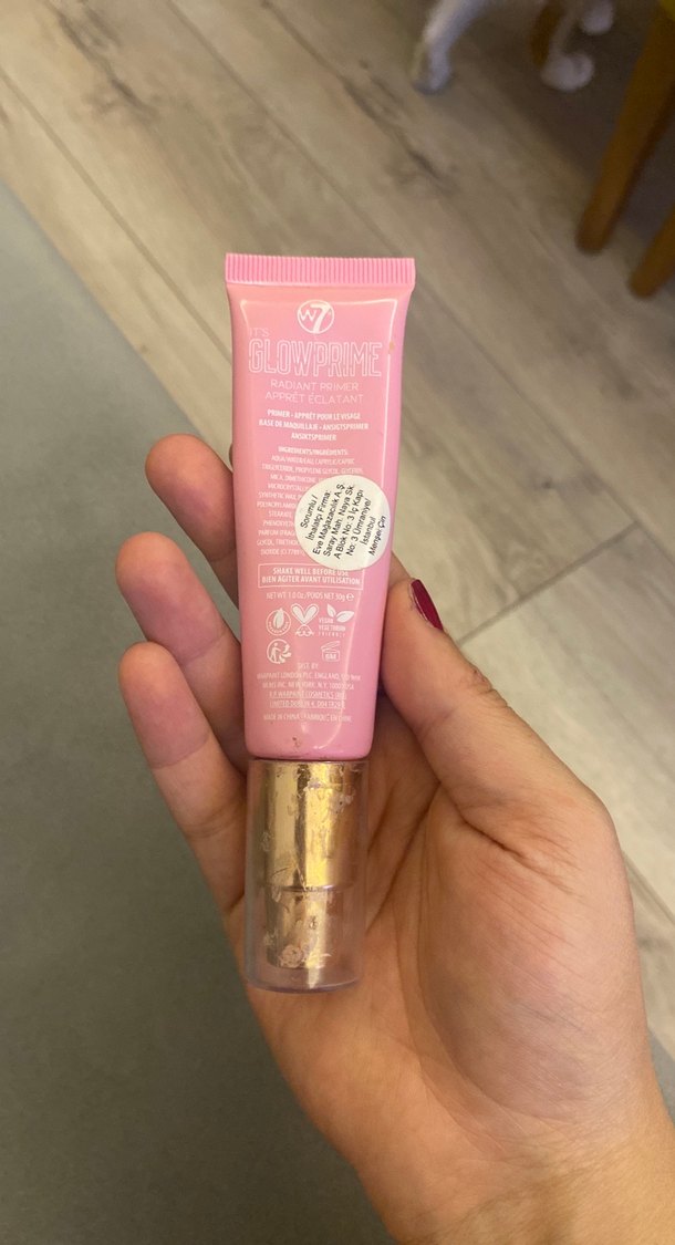 W7 Glow Prime Işıltılı Pembe BB Krem - Görsel 2