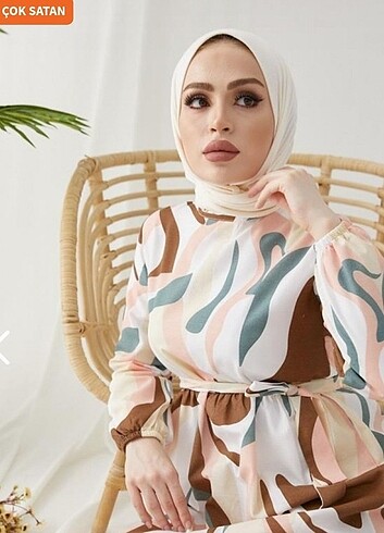 48 Beden çeşitli Renk Tesettür elbise ????