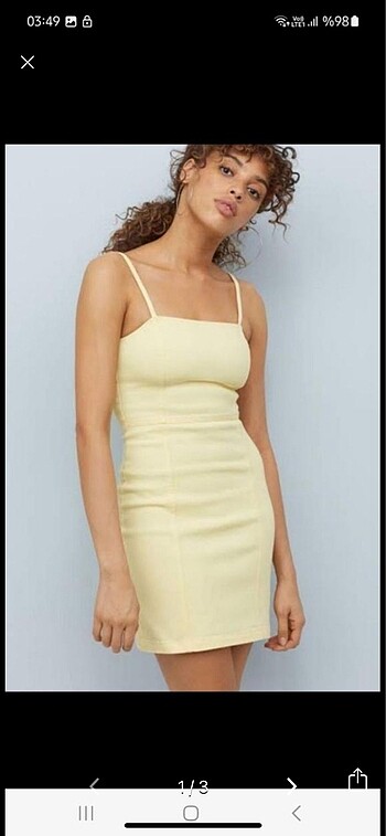 H&M H&M kot elbise
