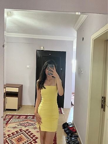xs Beden H&M kot elbise