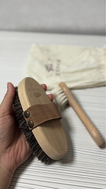 Vücut ve yüz at kılı fırçası - Görsel 2