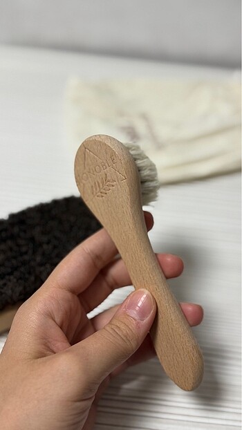 Vücut ve yüz at kılı fırçası - Görsel 3