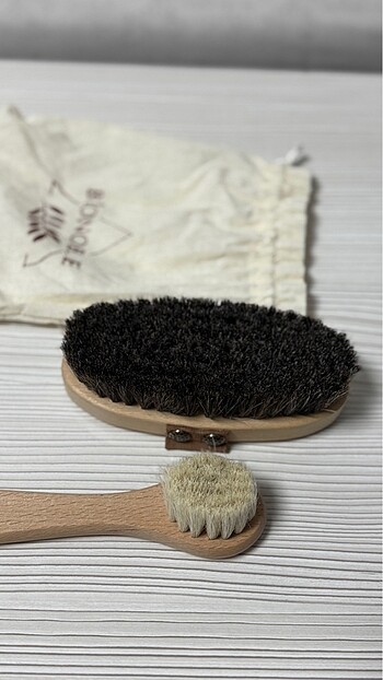 Vücut ve yüz at kılı fırçası - Görsel 4