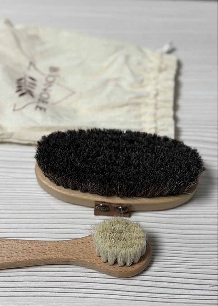 Vücut ve yüz at kılı fırçası - Görsel 4