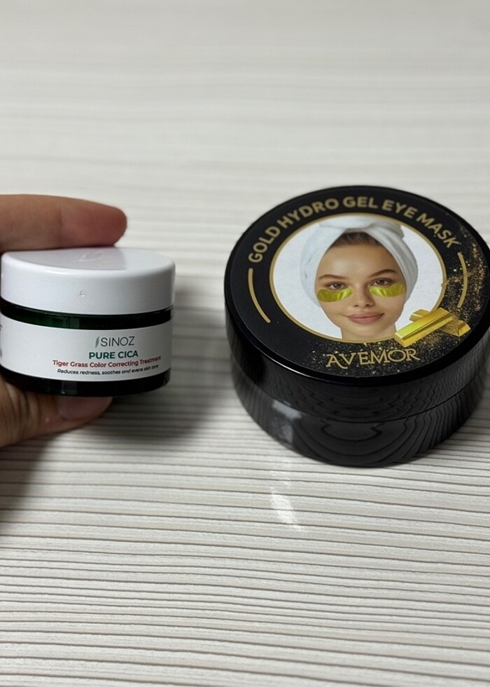 Göz altı maskesi ve sinoz - Görsel 2