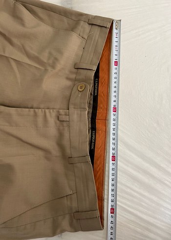 Polo Koyu Sarı Kemerli Erkek Pantolon