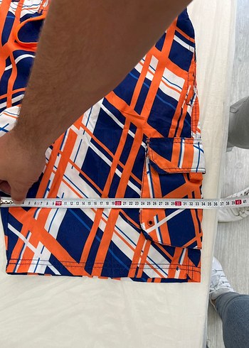 Renkli Desenli Erkek Şort - Görsel 2