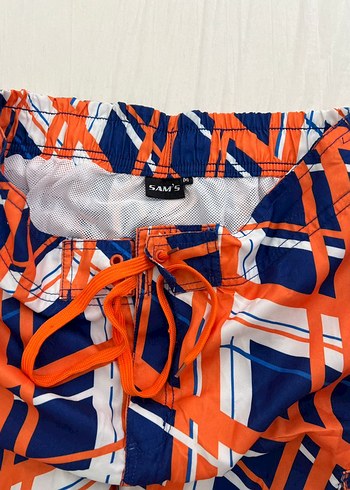 Renkli Desenli Erkek Şort - Görsel 3