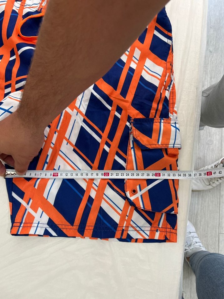 Renkli Desenli Erkek Şort - Görsel 2