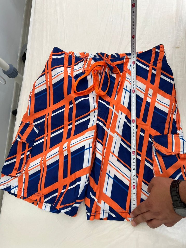 Renkli Desenli Erkek Şort - Görsel 4