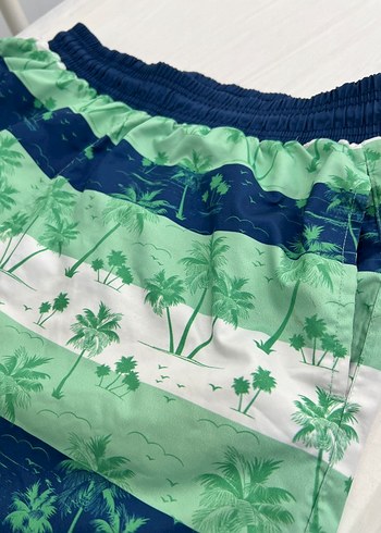 Dunlop Desenli Erkek Mayo Şort - Görsel 2