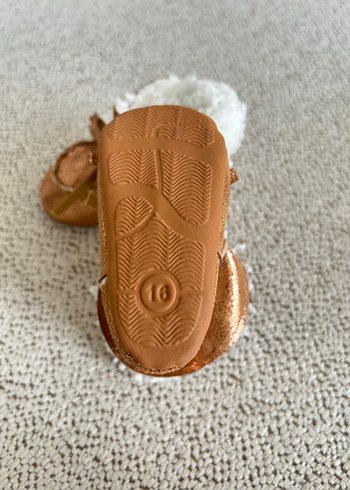 BG Store Kız Çocuk Parlak Kahverengi Kürklü Bot