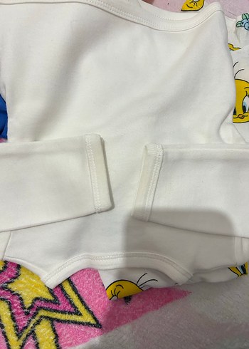 Kız bebek patikli 3lü takım - Görsel 3