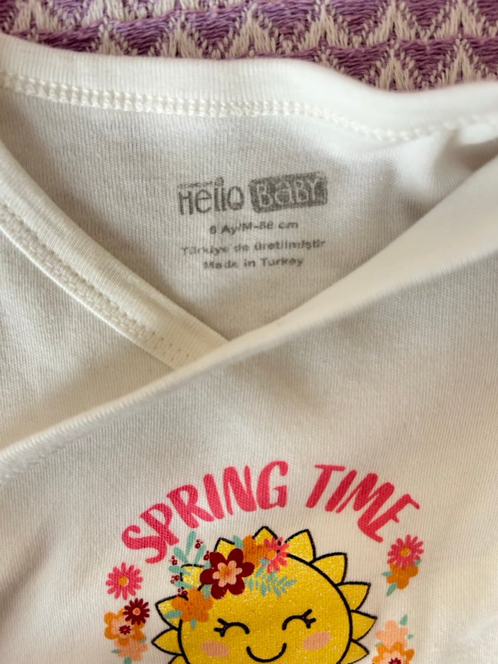 Kız bebek patikli 3lü takım - Görsel 2