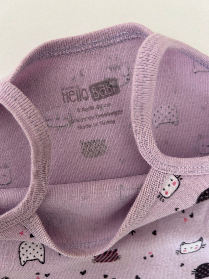 Kız Bebek Askılı Body - Görsel 2