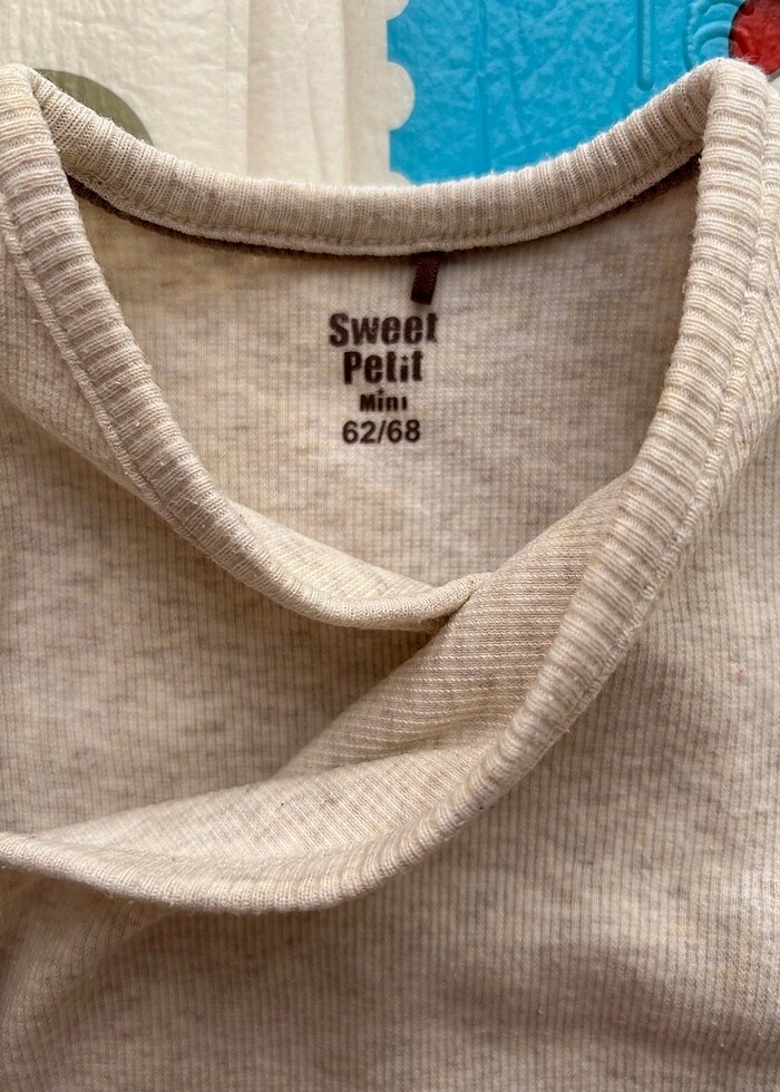 Bebek uzun kollu body - Görsel 2