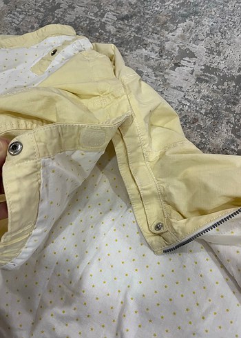 Kapüşonlu limon sarısı Çocuk kız erkek - Görsel 6