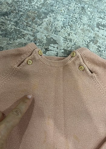 Kız Çocuk pudra renkli ikili takım H&M Marca - Görsel 3