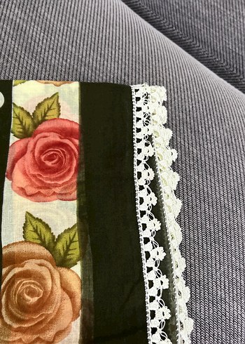 El örgüsü çeyizlik tülbent sıfır hiç kullanılmamıştır  - Görsel 3