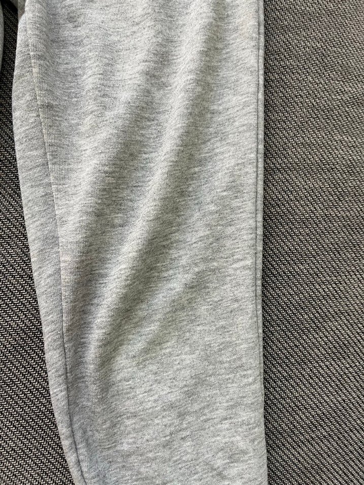 Gri çocuk Pamuklu Rahat Kesim Eşofman Altı - Görsel 5