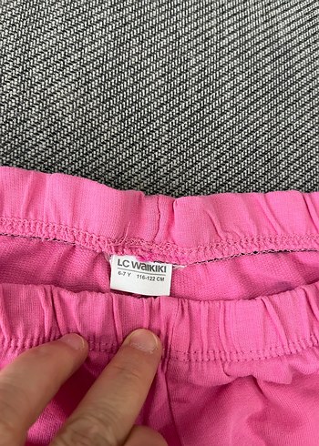 Pembe Baskılı çocuk Sweatshirt ve alt eşaofman - Görsel 4