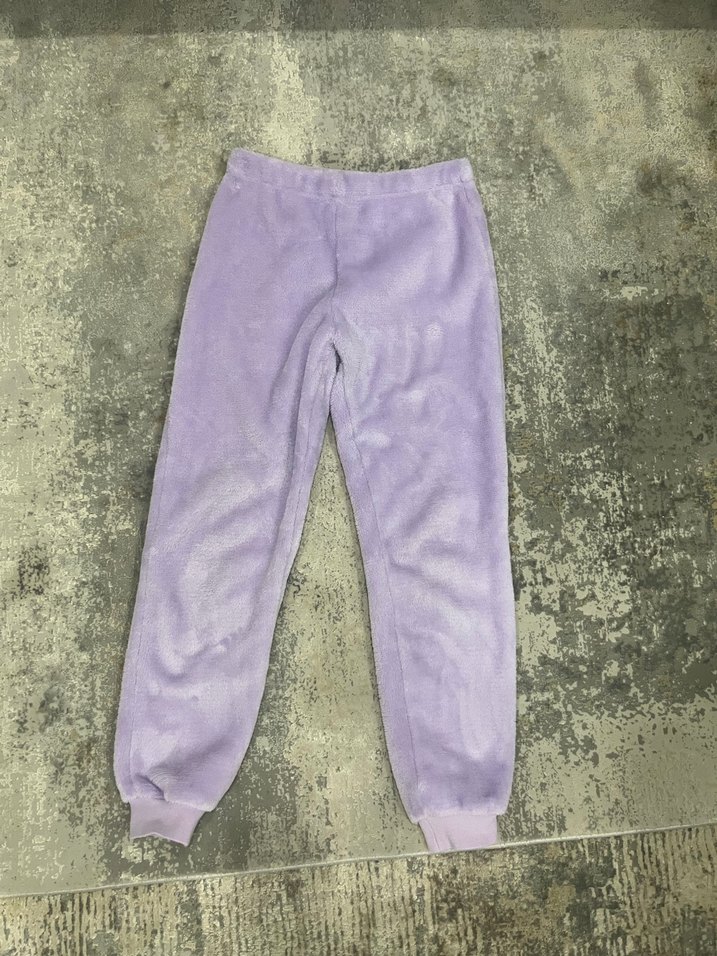 Kız Çocuk H&M MARKA Mor Elsa Baskılı Rahat Eşofman - Görsel 3