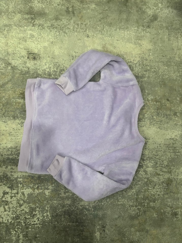 Kız Çocuk H&M MARKA Mor Elsa Baskılı Rahat Eşofman - Görsel 5