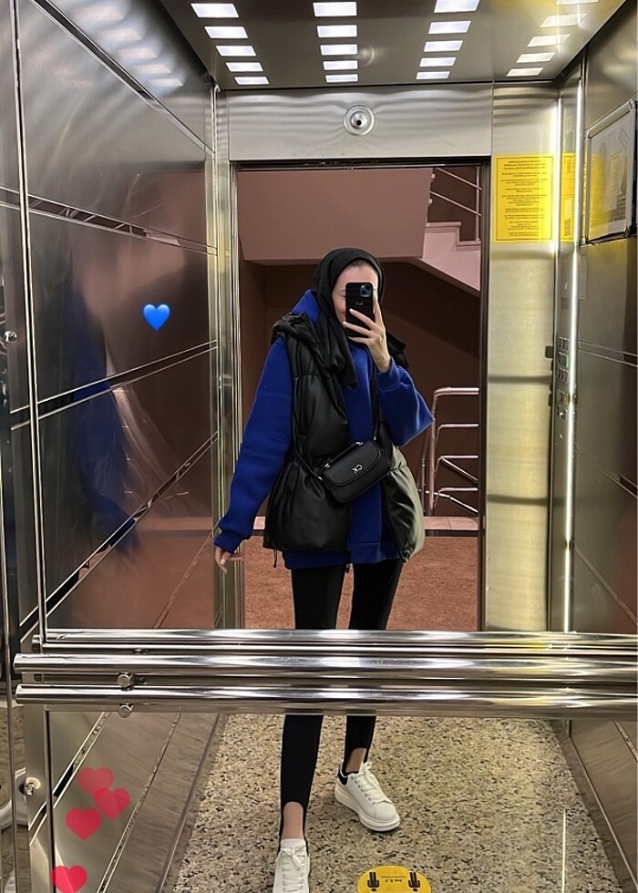 Stradivarius Deri Şişme Yelek - Görsel 2