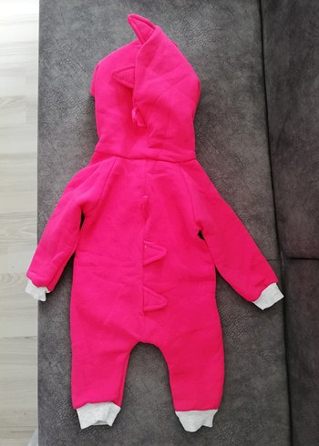 Kız Çocuk Kapüşonlu Fermuarlı Sweatshirt - Görsel 2