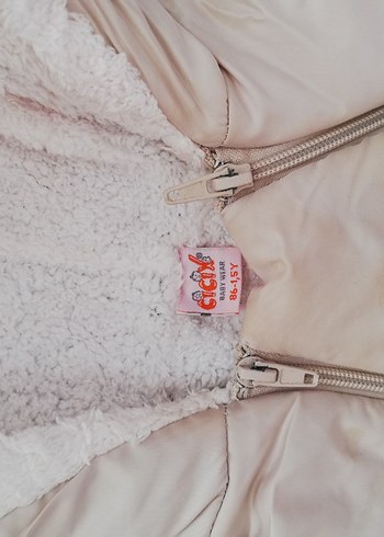 Gri Bebek Tulum, Kürk Detaylı, Normcore - Görsel 4