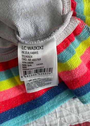 Kız Çocuk Gri Kısa Kollu Fırfırlı Elbise - Görsel 3