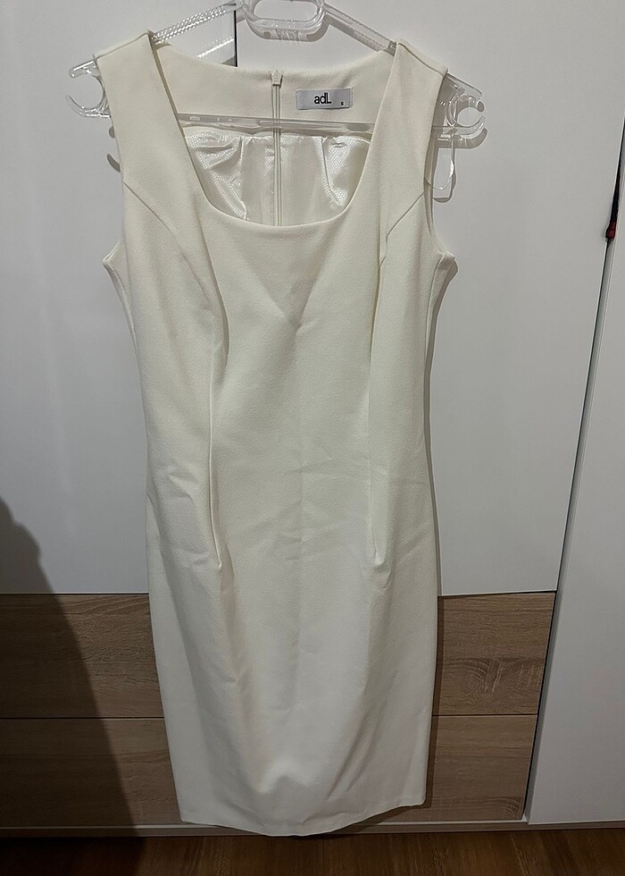 AdL beyaz elbise - Görsel 2