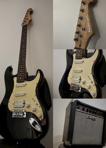 Masterwork Elektro Gitar Seti