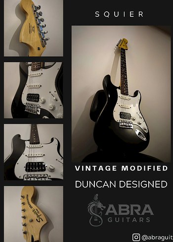 Squier Vintage Modified Stratocaster Elektro Gitar