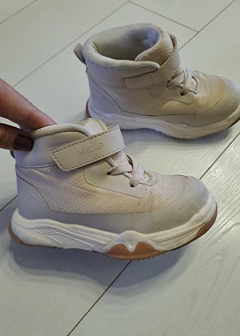 Vicco bej rengi kız Çocuk Sneakers Bot Vicco