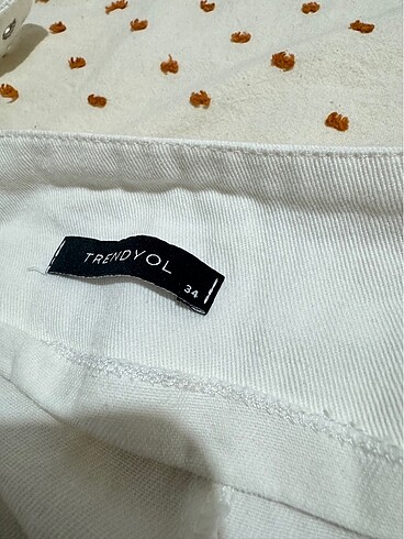 xs Beden Bel detay pantolon
