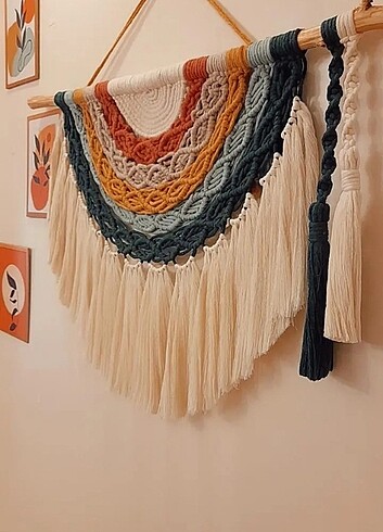 Zara Home Rainboho makrome duvar süsü