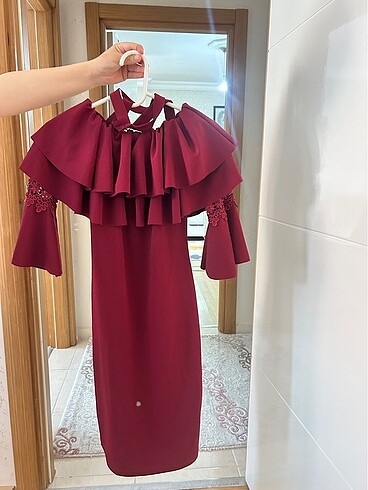 Diğer BORDO MİDİ ABİYE