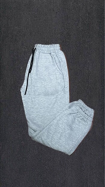 Gri Oversize Eşofman Flex
