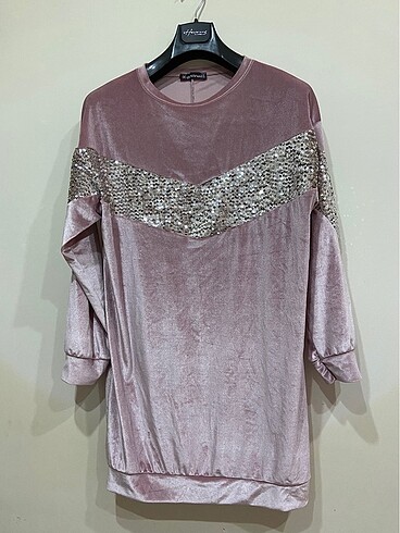 kadife tunik